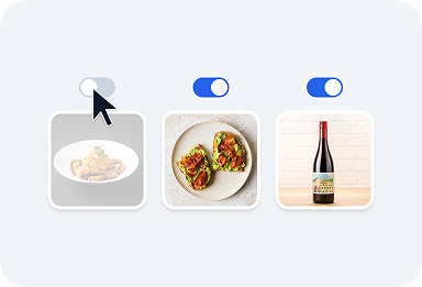 You can control item availability in real time.