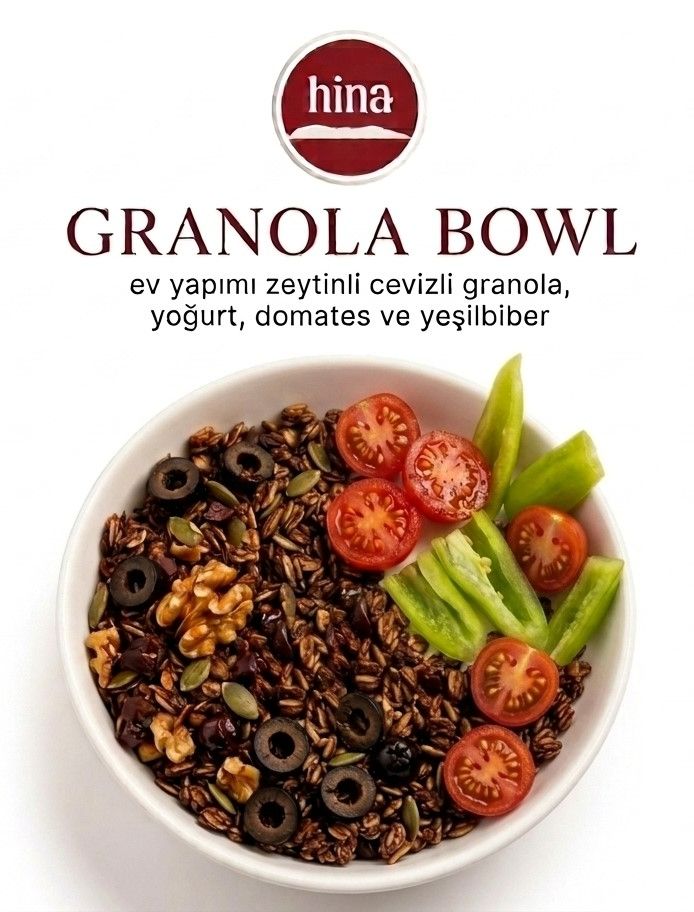 Gluten-Free Olive Granola Bowl