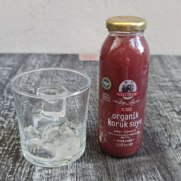 Koruk Juice (from Bozcaada Veli Dede's)